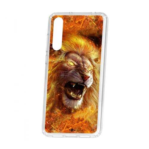 Чехол Kruche Huawei P20 Pro (Plus) Print Лев в МегаФон
