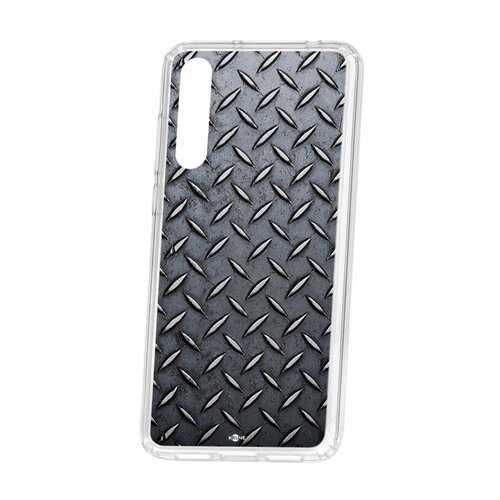 Чехол Kruche Huawei P20 Pro (Plus) Print Сталь в МегаФон