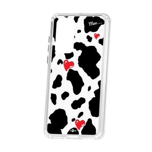 Чехол Kruche Huawei P40 Print Корова в МегаФон