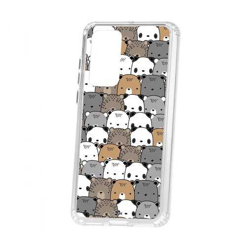 Чехол Kruche Huawei P40 Print Медвежата в МегаФон