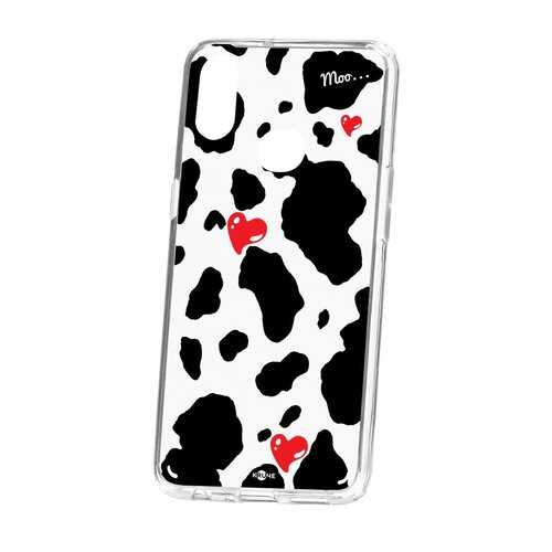 Чехол Kruche Samsung Galaxy A10S Print Корова в МегаФон
