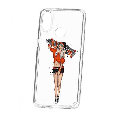 Чехол Kruche Samsung Galaxy A10S Print Лонгборд в МегаФон