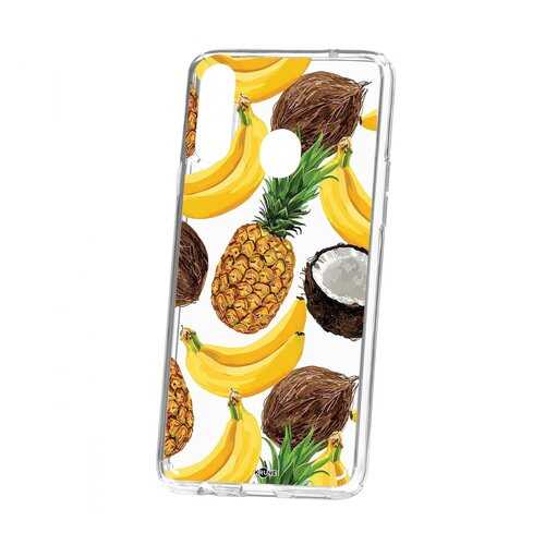 Чехол Kruche Samsung Galaxy A20S Print Тропический микс в МегаФон