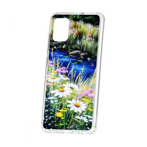 Чехол Kruche Samsung Galaxy A51 Print Ромашки у ручья в МегаФон
