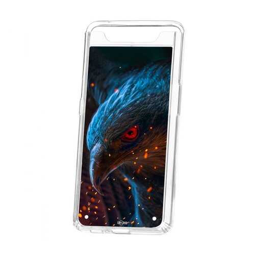 Чехол Kruche Samsung Galaxy A80 Print Орел в МегаФон