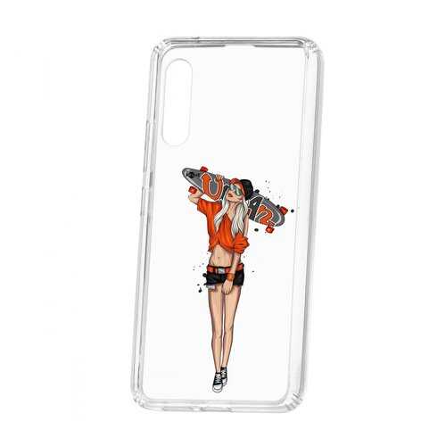 Чехол Kruche Samsung Galaxy A90 5G Print Лонгборд в МегаФон