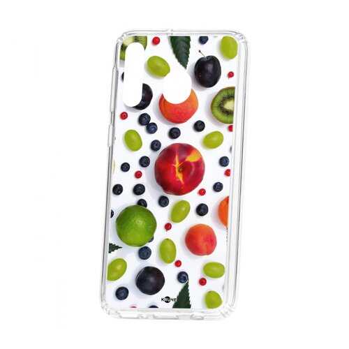 Чехол Kruche Samsung Galaxy M30 Print Fruits в МегаФон