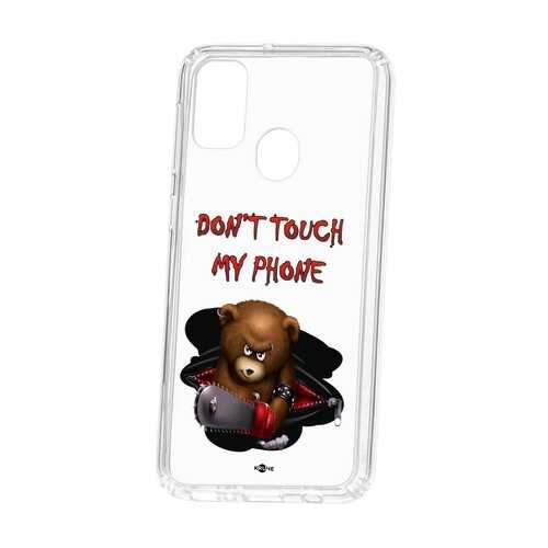 Чехол Kruche Samsung Galaxy M30S Не бери мой телефон в МегаФон
