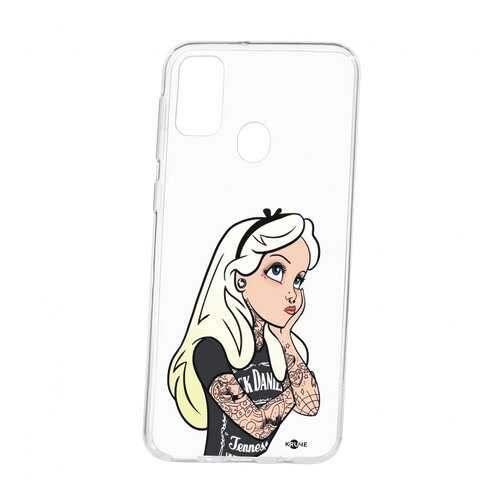 Чехол Kruche Samsung Galaxy M30S Print Tattoo Girl в МегаФон