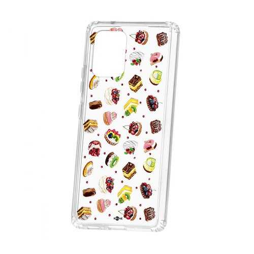 Чехол Kruche Samsung Galaxy S10 Lite Print Cake в МегаФон