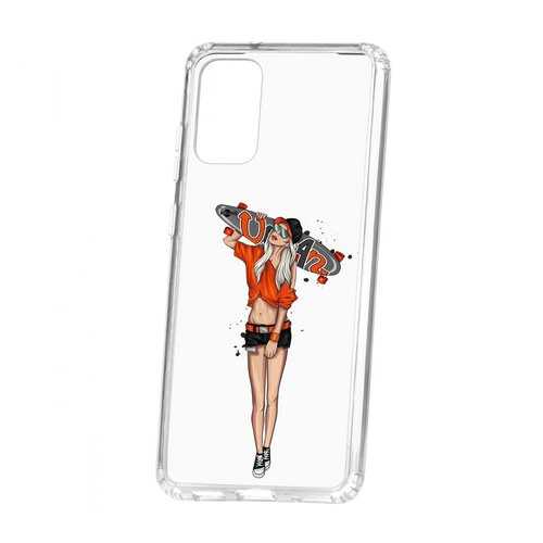 Чехол Kruche Samsung Galaxy S20 Plus Print Лонгборд в МегаФон