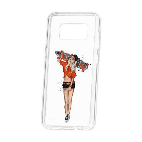 Чехол Kruche Samsung Galaxy S8 Print Лонгборд в МегаФон