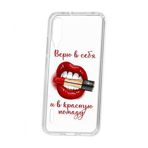 Чехол Kruche Xiaomi Mi A3 Print Red lipstick в МегаФон