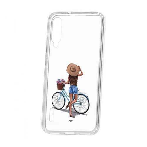 Чехол Kruche Xiaomi Mi A3 Print Велосипедная прогулка в МегаФон