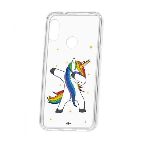 Чехол Kruche Xiaomi Redmi 6 Pro Print Единорожка в МегаФон