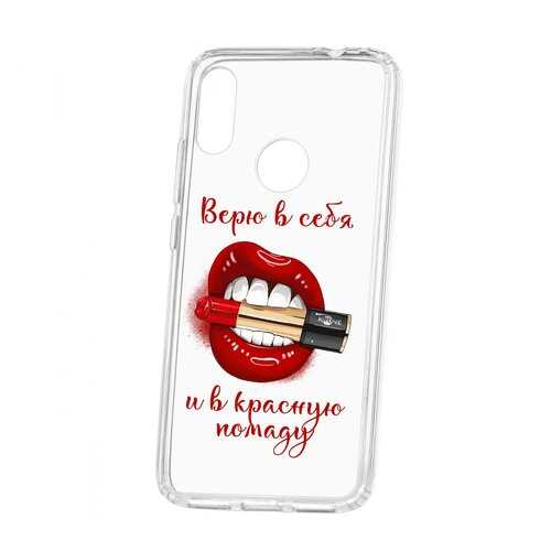 Чехол Kruche Xiaomi Redmi Note 7 Print Red lipstick в МегаФон