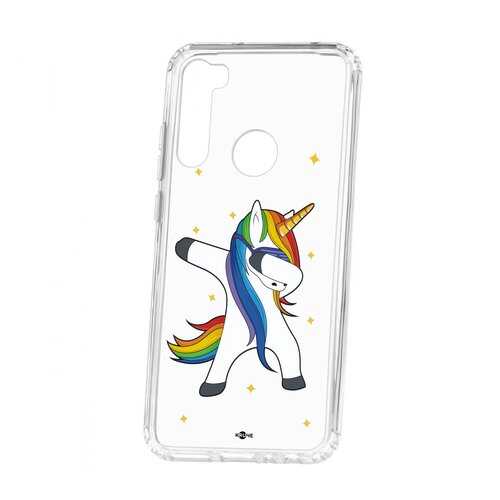 Чехол Kruche Xiaomi Redmi Note 8T Print Единорожка в МегаФон