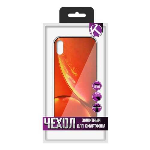 Чехол Krutoff Screen Glass для iPhone XS Max (15467) в МегаФон