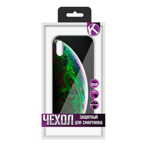 Чехол Krutoff Screen Glass для iPhone XS Max (15474) в МегаФон