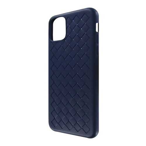 Чехол Krutoff Silicone braided для iPhone 11 Pro Max Blue в МегаФон