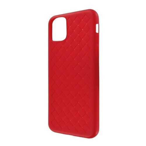 Чехол Krutoff Silicone braided для iPhone 11 Pro Max Red в МегаФон