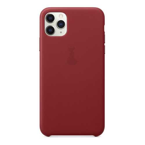 Чехол Leather Case для iPhone 11 Pro Max, LCIP11PM-05-PRED в МегаФон