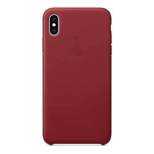 Чехол Leather Case для iPhone XS Max, LCIPXSM-05-PRED в МегаФон