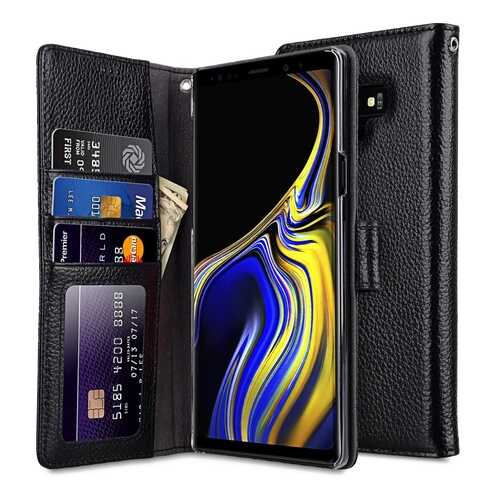 Чехол Melkco для Samsung Galaxy Note 9 - Wallet Book ID Slot Type, Black в МегаФон