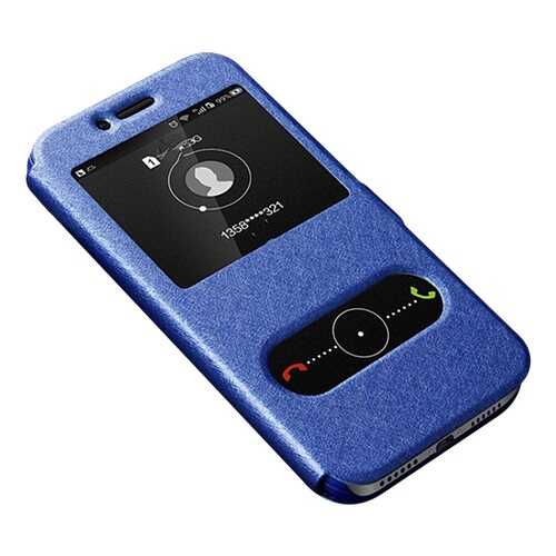 Чехол MyPads для Meizu M5c / (M710M) 5.0 Blue в МегаФон