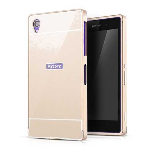 Чехол MyPads для Sony Xperia Z1 (C6903) Gold в МегаФон