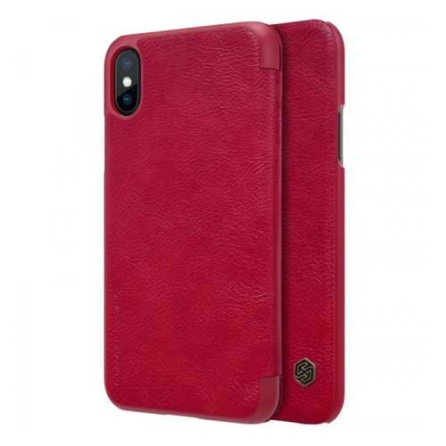 Чехол Nillkin Qin Series для Apple iPhone X / XS Red в МегаФон