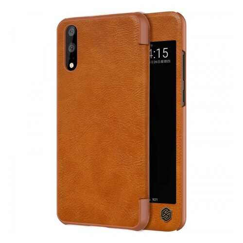 Чехол Nillkin Qin Series для Huawei P20 Brown в МегаФон