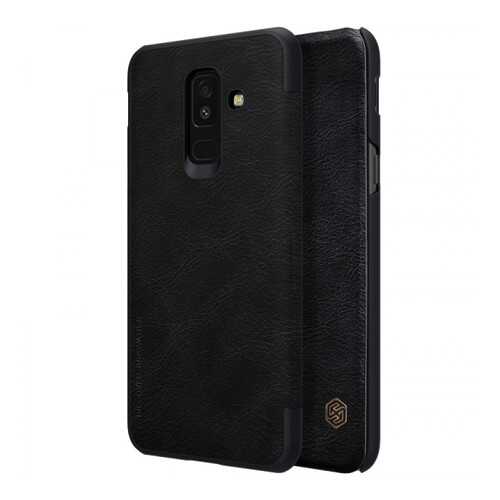 Чехол Nillkin Qin Series для Samsung Galaxy A6 Plus (2018) (Black) в МегаФон