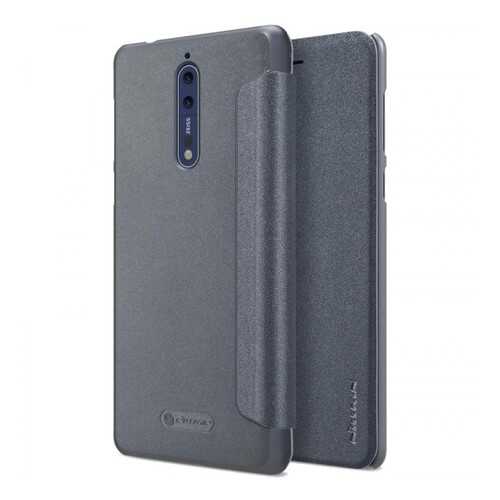 Чехол Nillkin Sparkle Series для Nokia 8 Dual SIM Black в МегаФон