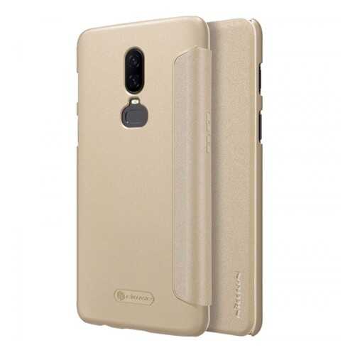 Чехол Nillkin Sparkle Series для OnePlus 6 (Gold) в МегаФон