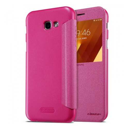 Чехол Nillkin Sparkle Series для Samsung A720 Galaxy A7 (2017) Pink в МегаФон