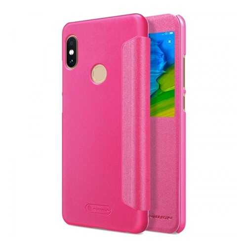 Чехол Nillkin Sparkle Series для Xiaomi Redmi Note 5 Pro/Note 5 (Розовый) в МегаФон