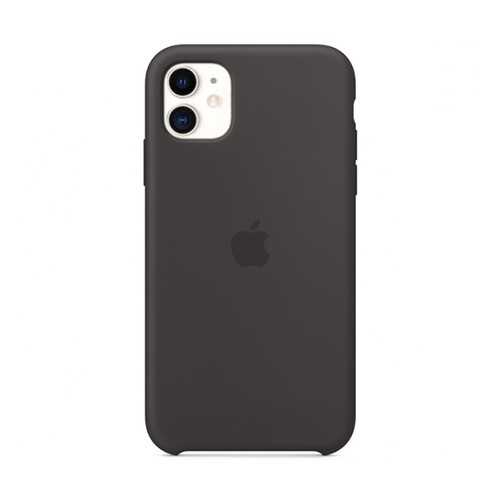 Чехол NoBrand Silicone Case Lux для iPhone 11 Black в МегаФон