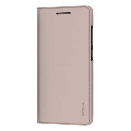 Чехол Nokia Flip Cover для Nokia 5.1 Beige в МегаФон