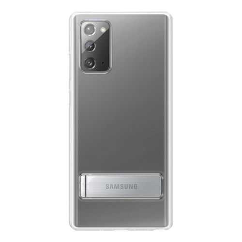 Чехол Samsung Clear Standing Cover для Samsung Note 20 Transparent в МегаФон