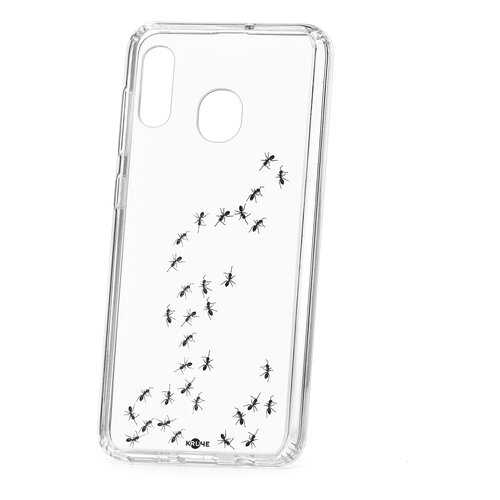 Чехол Samsung Galaxy A20 2019 Kruche Print Муравьи в МегаФон