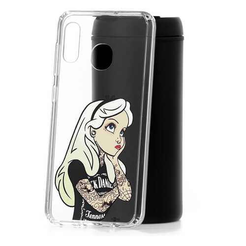 Чехол Samsung Galaxy A20 2019 Kruche Print Tattoo Girl в МегаФон