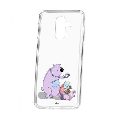 Чехол Samsung Galaxy A6 Plus (2018) A605f Kruche Print Foodstagramm в МегаФон