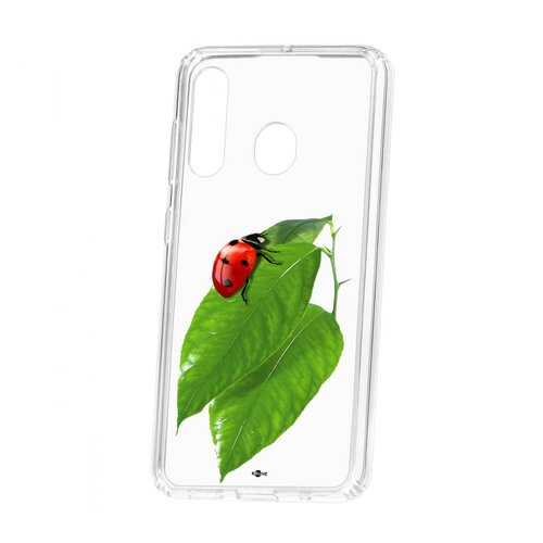 Чехол Samsung Galaxy A60 2019 Kruche Print Ladybug в МегаФон