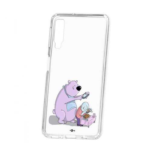 Чехол Samsung Galaxy A7 (2018) A750 Kruche Print Foodstagramm в МегаФон