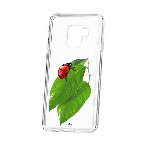 Чехол Samsung Galaxy A8 2018 (A530) Kruche Print Ladybug в МегаФон