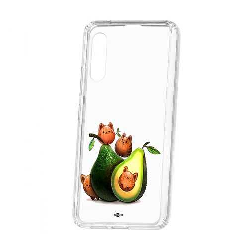 Чехол Samsung Galaxy A90 5G Kruche Print Авокотики в МегаФон