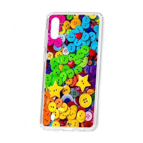 Чехол Samsung Galaxy M10 Kruche Print Пуговки в МегаФон