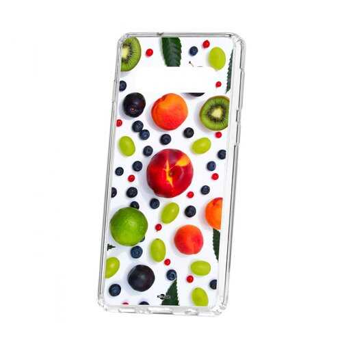 Чехол Samsung Galaxy S10 Kruche Print Fruits в МегаФон