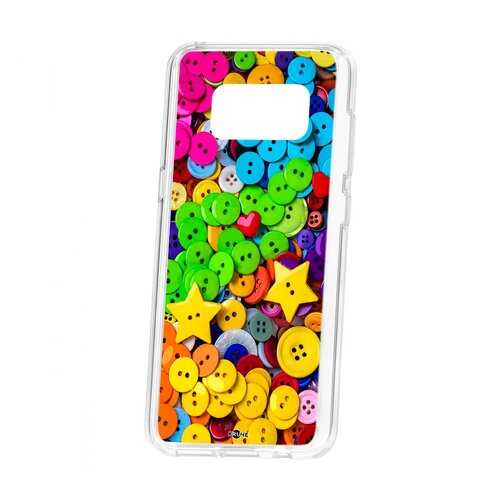 Чехол Samsung Galaxy S8 Kruche Print Пуговки в МегаФон